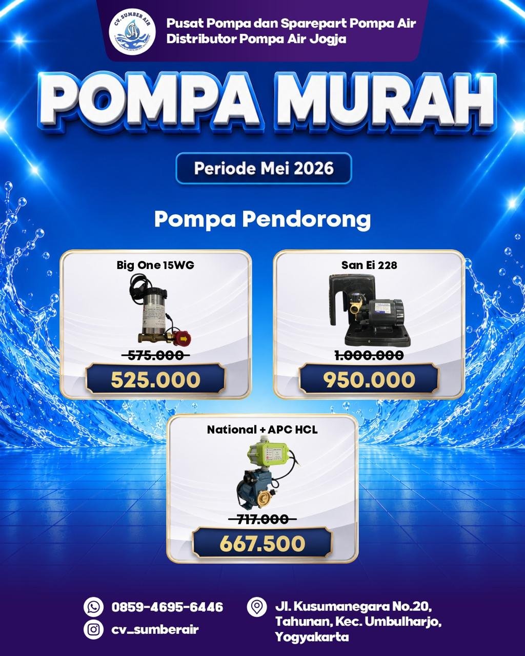 Katalog pompa pendorong