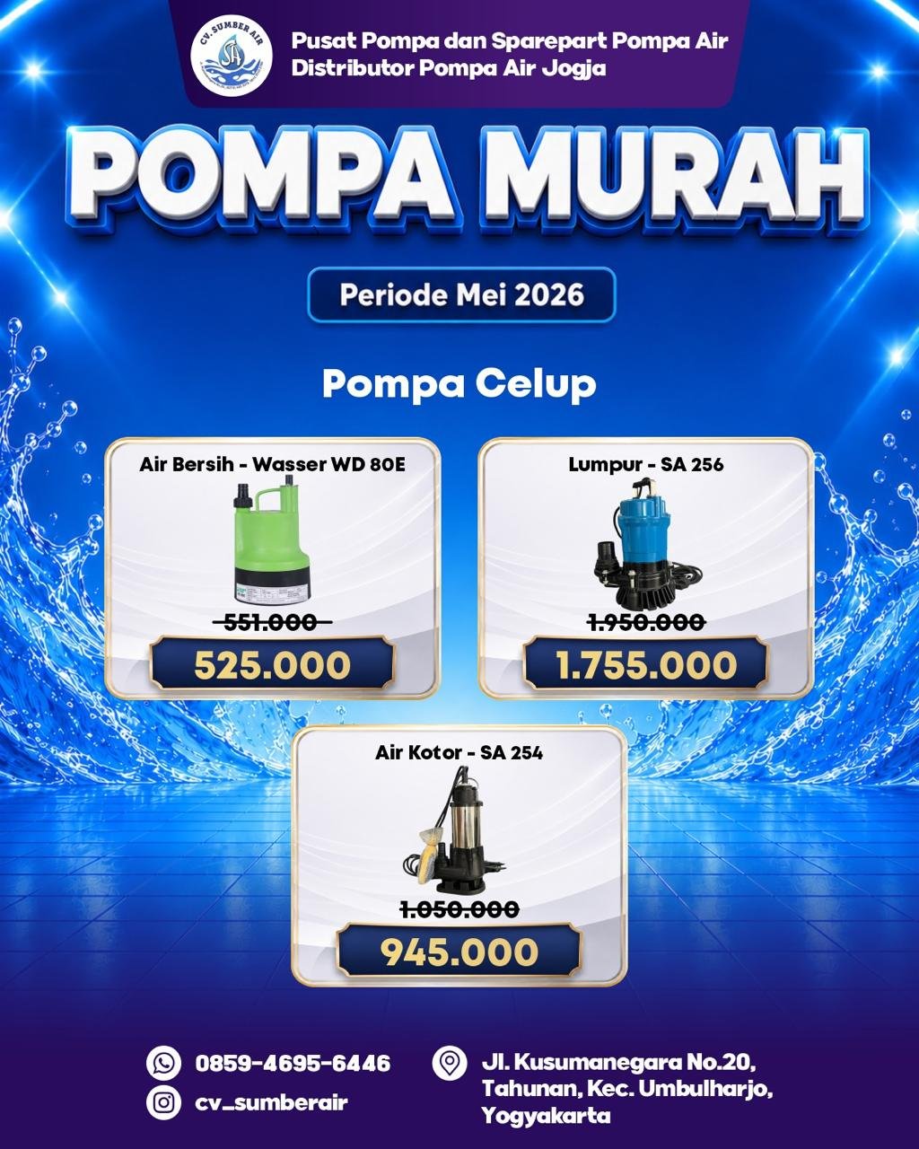 Katalog pompa celup